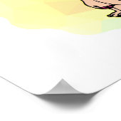 Mafalda in kleuren poster (Hoek)