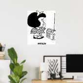 mafalda poster (Thuiskantoor)