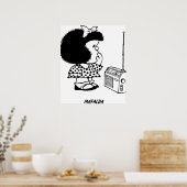 mafalda poster (Keuken)