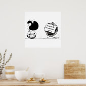 Mafalda-wereld Poster (Keuken)
