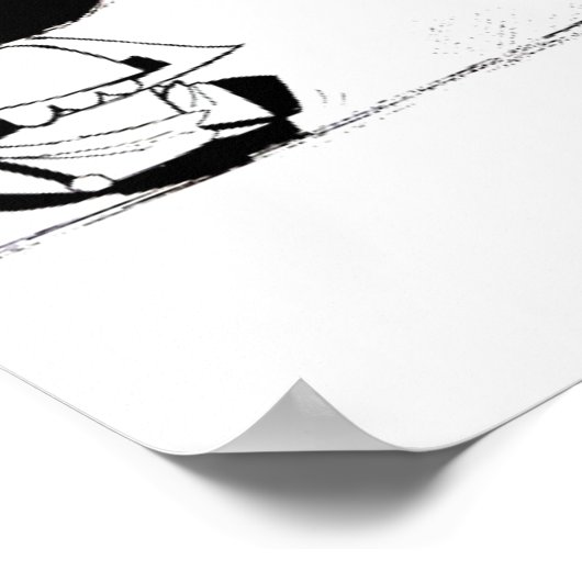 Mafalda-wereld Poster (Hoek)