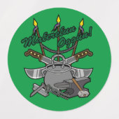 Maferefun Oggún Labels (Design 1)