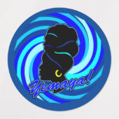 Maferefun Yemaya Labels (Design 1)