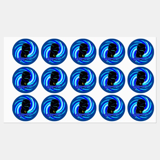 Maferefun Yemaya Labels (Vel)