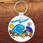 Maferefun Yemaya Sleutelhanger (Voorkant)