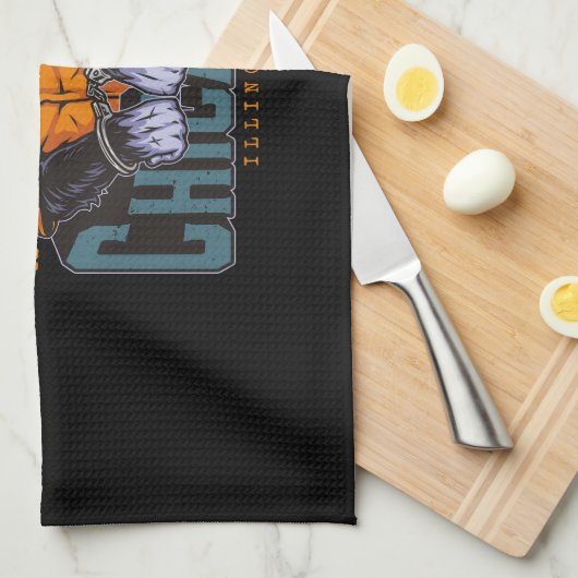 maffia--kleurrijk-ontwerp theedoek (Quarter Fold)