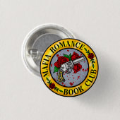 Maffia Romance Boek CLub Badge Ronde Button 3,2 Cm (Voorkant /achterkant)