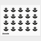 maffia-Sticker Ronde Sticker (Vel)