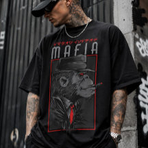 Mafia-aap die sigaar rookt grafische T-shirt | Jap