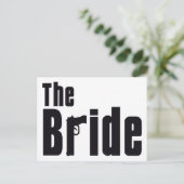 Mafia Bride Briefkaart (Staand voorkant)