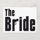 Mafia Bride Briefkaart (Voorkant)