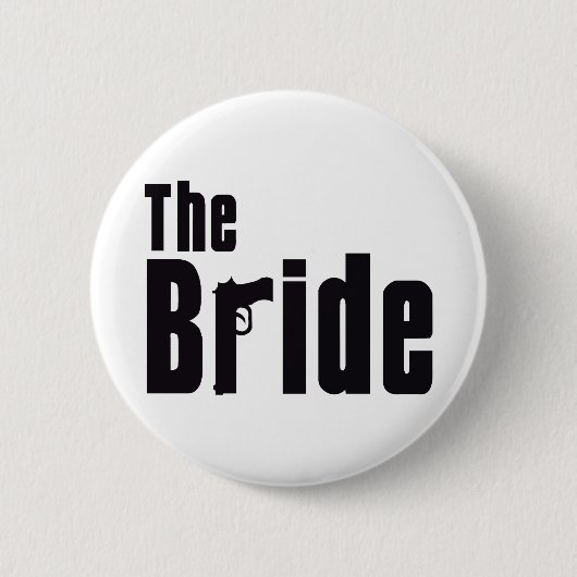 Mafia Bride Ronde Button 5,7 Cm (Voorkant)