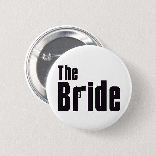 Mafia Bride Ronde Button 5,7 Cm (Voorkant /achterkant)