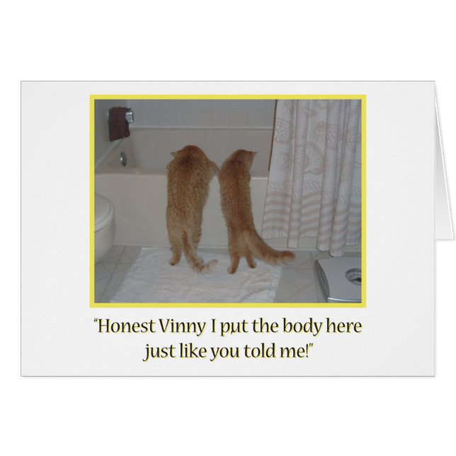 Mafia Cats Humor (Voorkant Horizontaal)