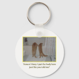 Mafia Cats Humor Sleutelhanger