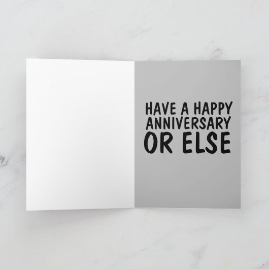 MAFIA GELUKKIGE VERJAARDAG VOOR KOPPEL Bende KAART (Binnen)