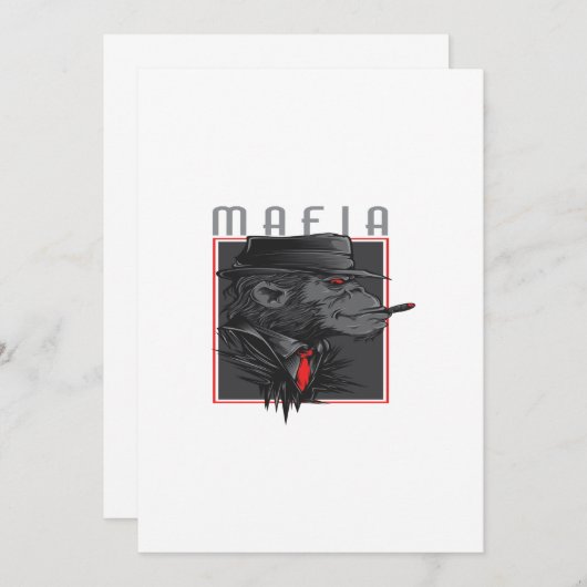 MAFIA KAART (Voorkant / Achterkant)