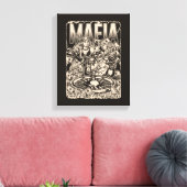 Mafia King of Crime Canvas Print (Insitu (Woonkamer))