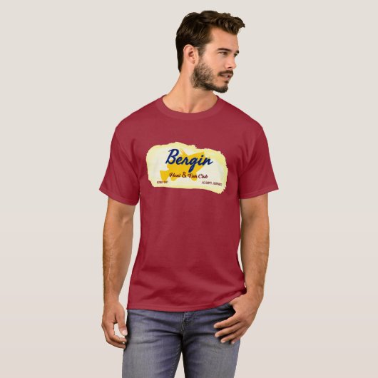 Mafia Location Parody Shirt (Bergin Hunt & Fish) (Voorkant volledig)