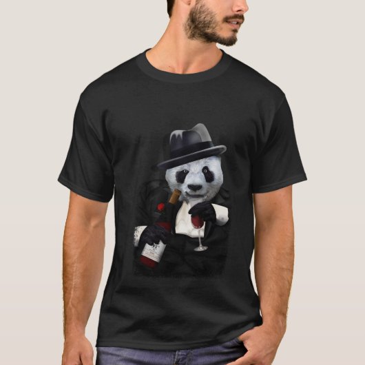 Mafia Panda T-shirt (Voorkant)