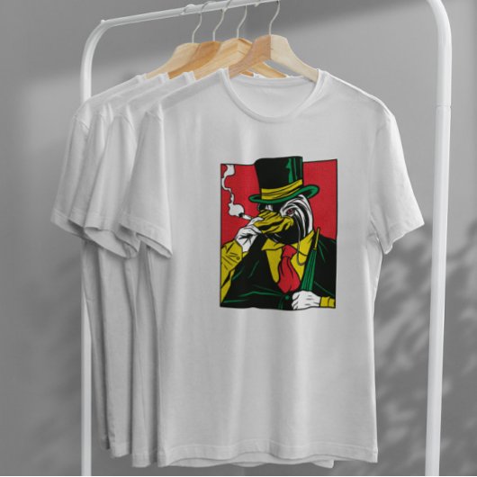 Mafia Penguin Animal Comic T-shirt