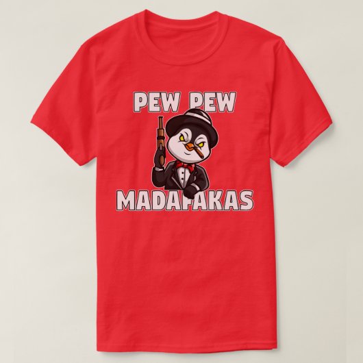 Mafia Penguin T-shirt (Design voorkant)