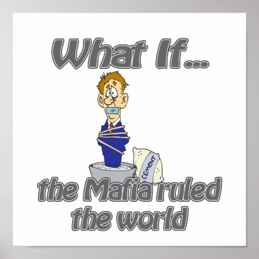 Mafia Poster (Voorkant)