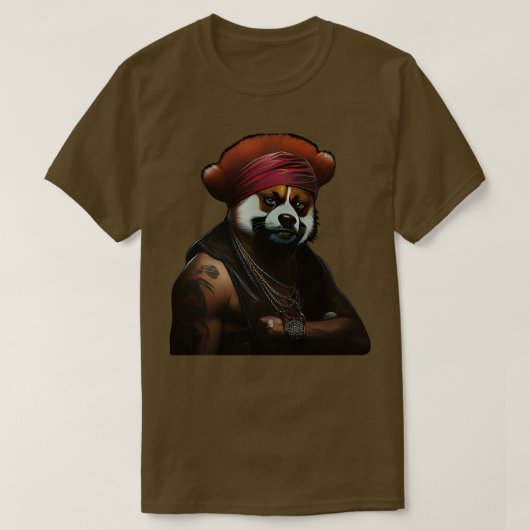 Mafia Red Panda T-shirt (Design voorkant)