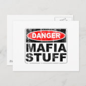Mafia Stuff Briefkaart (Voorkant / Achterkant)