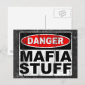 Mafia Stuff Briefkaart (Voorkant / Achterkant)