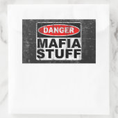 Mafia Stuff Rechthoekige Sticker (Tas)
