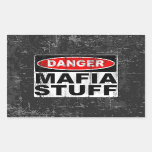 Mafia Stuff Rechthoekige Sticker
