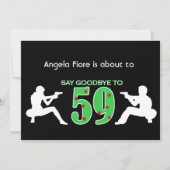 Mafia Style 60th Birthday Celebration Kaart (Voorkant)