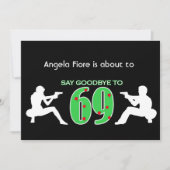 Mafia Style 70th Birthday Celebration Kaart (Voorkant)