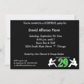 Mafia Style Foto 30th Birthday Celebration Kaart (Achterkant)