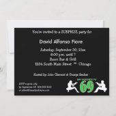 Mafia Style Foto 70th Birthday Celebration Kaart (Achterkant)