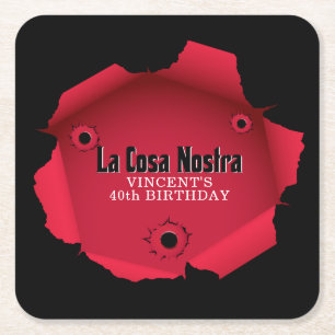 Mafia ThMED Kartonnen Onderzetters