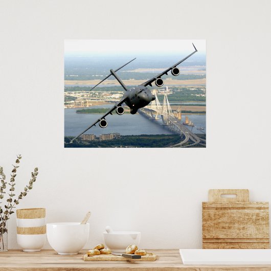 MAFNFO-prC-17 Globemaster III Poster (Keuken)
