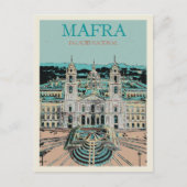 Mafra Nationaal Paleis, architectonische grandeur Briefkaart (Voorkant)