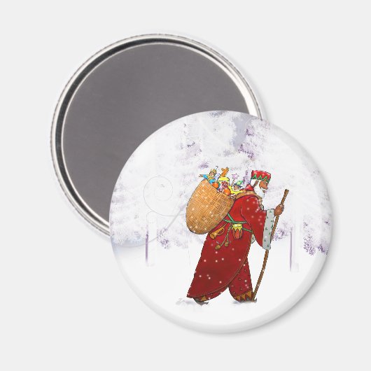 MAG010 Santa Magnet (Voorkant / Achterkant)