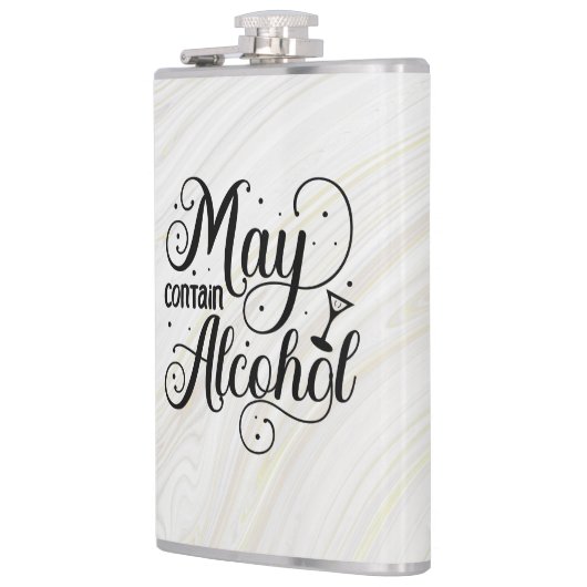 Mag alcohol bevatten heupfles (Links)