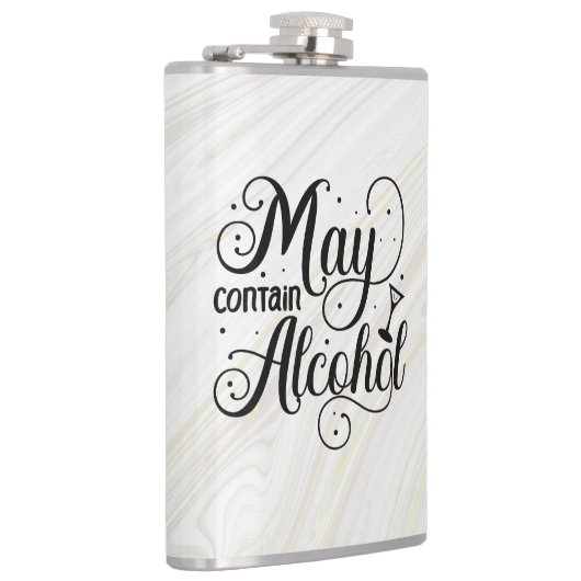 Mag alcohol bevatten heupfles (Rechts)