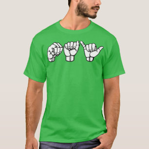 MAG ASL Sign Language Design T-shirt