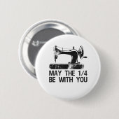 Mag de 1 4 bij u zijn? ronde button 5,7 cm (Voorkant /achterkant)