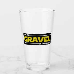 Mag de grind onder je liggen? glas