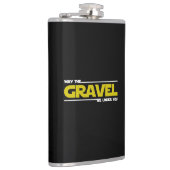 Mag de grind onder je liggen? heupfles (Rechts)