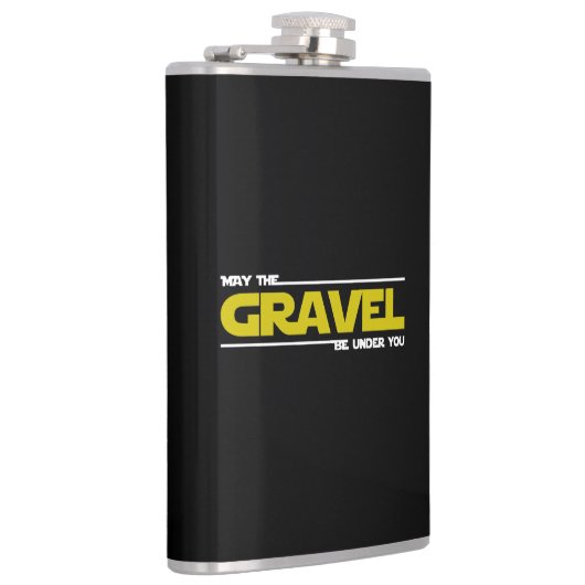 Mag de grind onder je liggen? heupfles (Rechts)