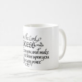 mag de heer u zegenen ? koffiemok (Voorkant rechts)