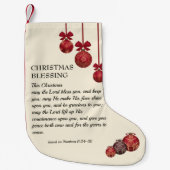 MAG DE LORD BLESS DIE U Christelijk HEBT Kleine Kerstsok (Voorkant)