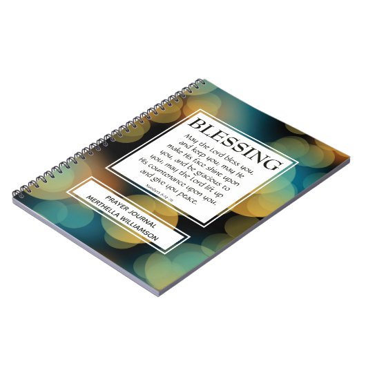 MAG DE LORD BLESS U 6:24-26 BEDRAGEN NOTITIEBOEK (Linkerzijde)